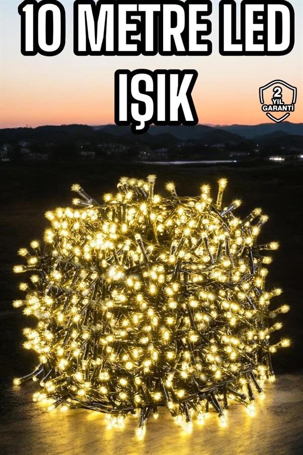 10 Metre Gün Işığı Led Işık Hafif ve Taşınabilir Özel Günler İçin 2 10 Metre Gün Işığı Led Işık Hafif ve Taşınabilir Özel Günler İçin - Görsel 2