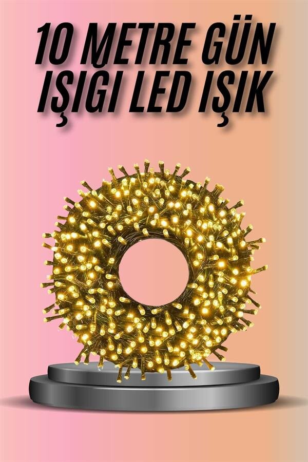 Dekoratif Aydınlatma Ampüllü 10 Metre Gün Işığı Şerit Led 2 Dekoratif Aydınlatma Ampüllü 10 Metre Gün Işığı Şerit Led - Görsel 2