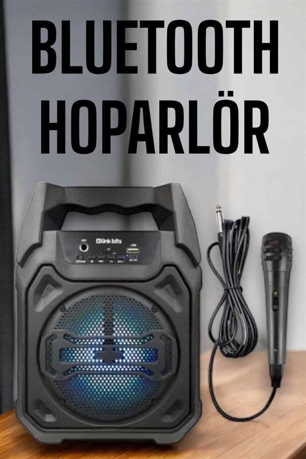 Güçlü ve Şarj Edilebilir Bluetooth Hoparlör 6.5 İnç 2 Güçlü ve Şarj Edilebilir Bluetooth Hoparlör 6.5 İnç - Görsel 2