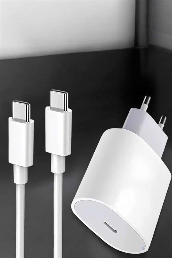Şarj Aleti İOS 15/15 Pro Max Uyumlu Şarj Adaptörü ve Kablosu 4 Şarj Aleti İOS 15/15 Pro Max Uyumlu Şarj Adaptörü ve Kablosu - Görsel 4