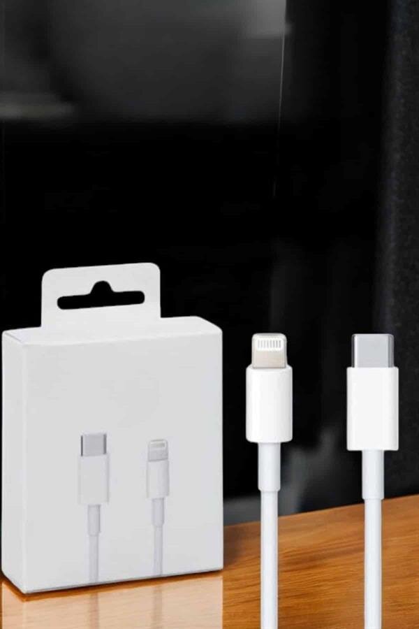 Iphone İOS Uyumlu Hızlı Şarj Kablosu Type C To Lightning 12 13 14 15 Pro Max 4 Iphone İOS Uyumlu Hızlı Şarj Kablosu Type C To Lightning 12 13 14 15 Pro Max - Görsel 4