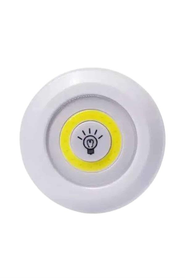Led Lamba 3'lü Uzaktan Kumandalı Yapışkanlı 3 Led Lamba 3'lü Uzaktan Kumandalı Yapışkanlı - Görsel 3
