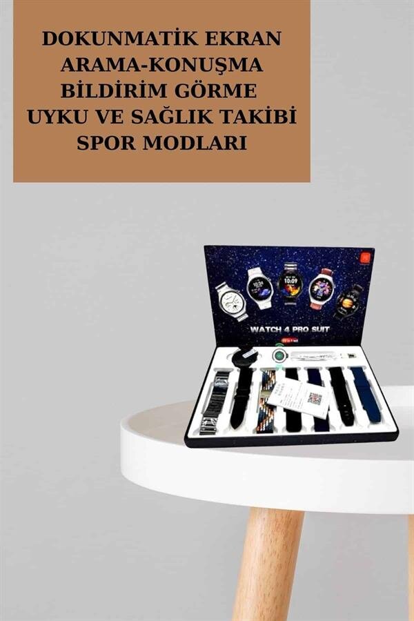 Powerbank Aynalı Bluetooth Kulaklık Ve Akıllı Saat Seti ANC Özelliği Dokunamatik 4 Powerbank Aynalı Bluetooth Kulaklık Ve Akıllı Saat Seti ANC Özelliği Dokunamatik - Görsel 4