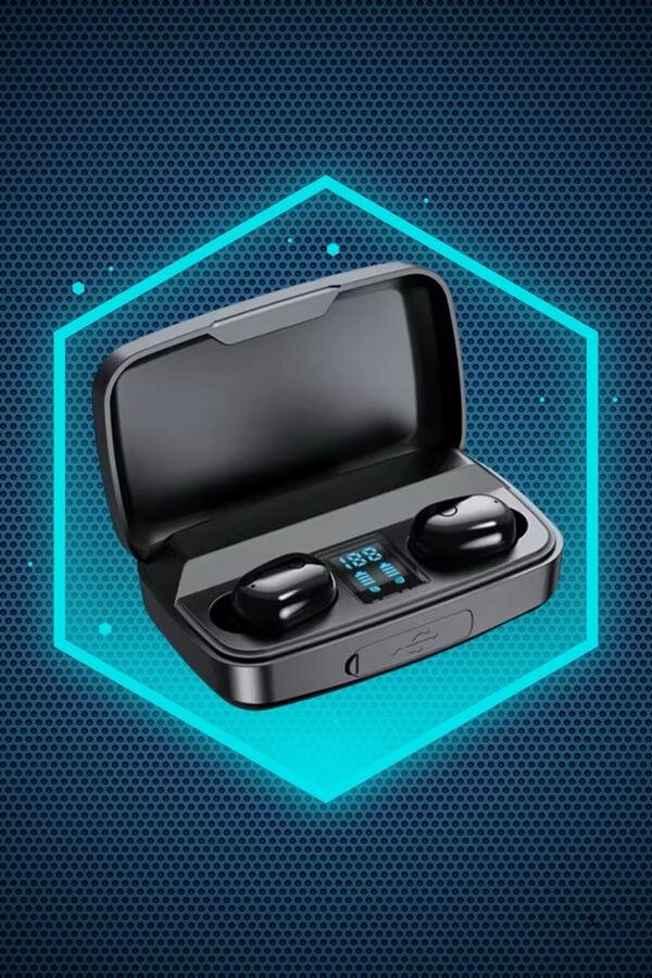 Dijital Göstergeli Bluetooth Kulaklık Kablosuz TWS Stereo Bluetooth 5.0 3 Dijital Göstergeli Bluetooth Kulaklık Kablosuz TWS Stereo Bluetooth 5.0 - Görsel 3