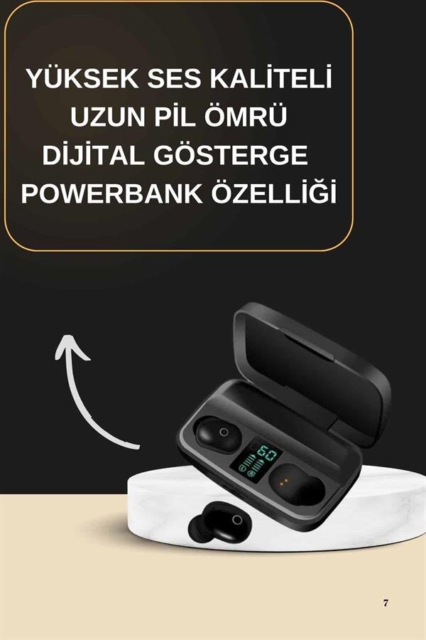 2025 Yeni Model Bluetooth Kulaklık Stereo TWS Kulaklık 5.0 Bluetooth Yüksek Ses Kaliteli 1 2025 Yeni Model Bluetooth Kulaklık Stereo TWS Kulaklık 5.0 Bluetooth Yüksek Ses Kaliteli