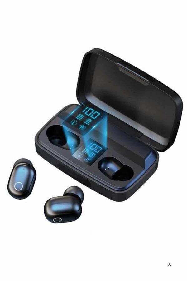 2025 Yeni Model Bluetooth Kulaklık Stereo TWS Kulaklık 5.0 Bluetooth Yüksek Ses Kaliteli 3 2025 Yeni Model Bluetooth Kulaklık Stereo TWS Kulaklık 5.0 Bluetooth Yüksek Ses Kaliteli - Görsel 3