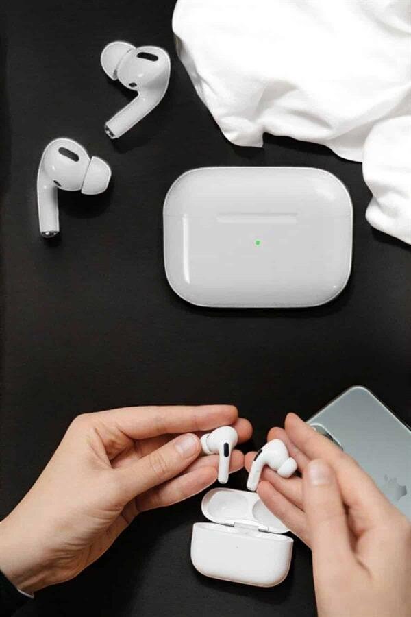 Kablosuz Bluetooth Kulaklık Gürültü Önleme Su Geçirmez Mikrofonlu 3 Kablosuz Bluetooth Kulaklık Gürültü Önleme Su Geçirmez Mikrofonlu - Görsel 3
