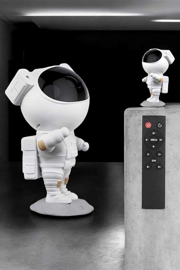 Çocuklara Özel Projeksiyon Astronot Lamba Speaker Sevimli 3 Çocuklara Özel Projeksiyon Astronot Lamba Speaker Sevimli - Görsel 3