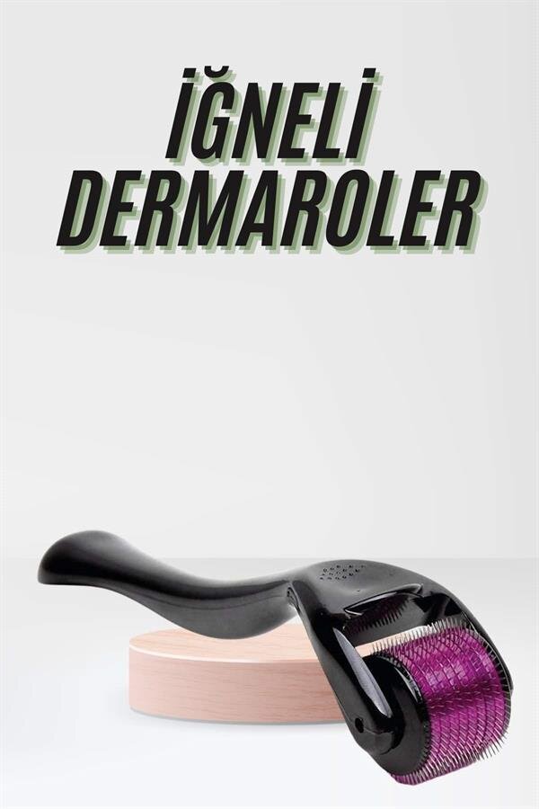 Saç Çıkarma Tarağı Dermaroller 540 Iğneli Roller 1 Mm Iğne Cilt Yüz Yenileme Bakım Seti 2 Saç Çıkarma Tarağı Dermaroller 540 Iğneli Roller 1 Mm Iğne Cilt Yüz Yenileme Bakım Seti - Görsel 2