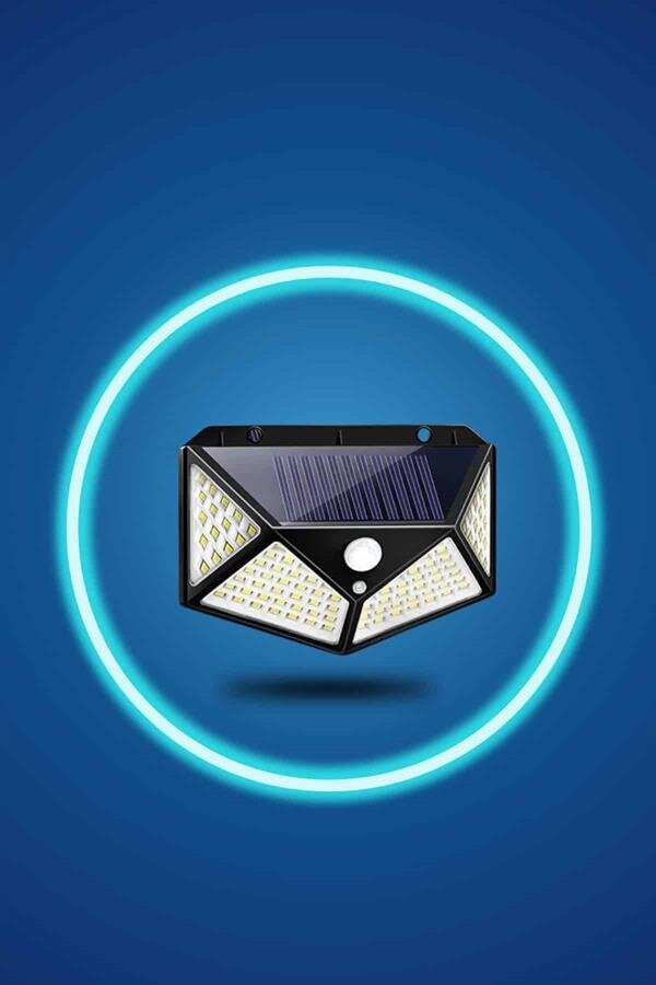 Bahçe Lambası Bahçe Aydınlatma Sensörlü Suya Dayanıklı 100 Led 1 Bahçe Lambası Bahçe Aydınlatma Sensörlü Suya Dayanıklı 100 Led