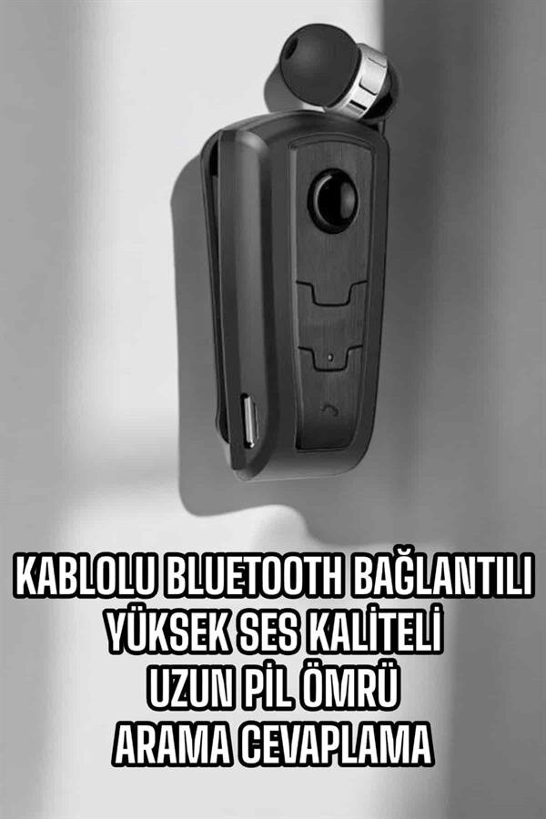 Makaralı Bluetooth Kulaklık Kulak İçi Android iOS Uyumlu Titreşimli 1 Makaralı Bluetooth Kulaklık Kulak İçi Android iOS Uyumlu Titreşimli