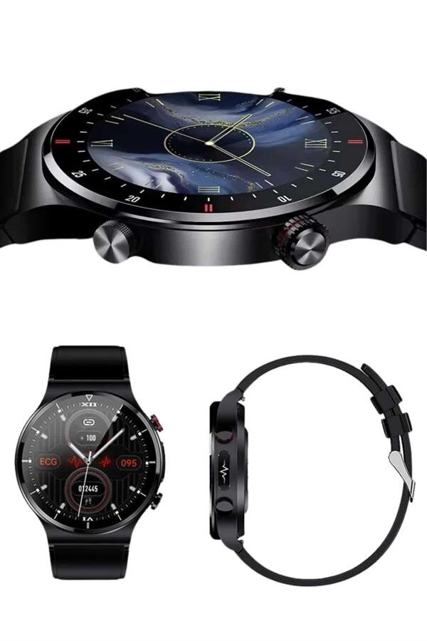 Akıllı Saat Uyku ve Sağlık Takibi NFC Uyumlu Bluetoooth Bağlantılı Android İOS Uyumlu 4 Akıllı Saat Uyku ve Sağlık Takibi NFC Uyumlu Bluetoooth Bağlantılı Android İOS Uyumlu - Görsel 4