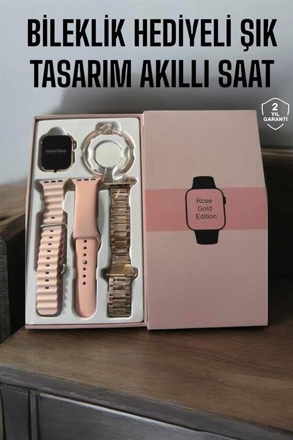 Akıllı Saat Bileklik Hediyeli Uzun Pil Ömrü GPS Takibi 2 Akıllı Saat Bileklik Hediyeli Uzun Pil Ömrü GPS Takibi - Görsel 2