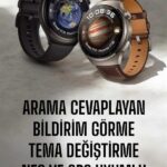 Akıllı Saat Sesli Görüşme, NFC Uyumlu, Bildirim Görme ve Uyku ve Sağlık Takibi