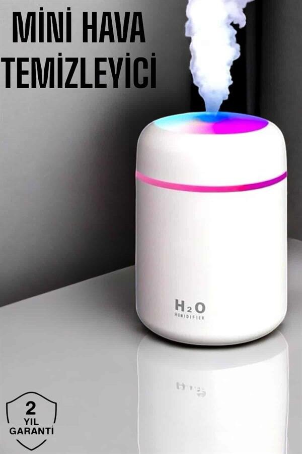 Hava Nemlendirici Ultrasonik Mini Hava Temizleyici Aromaterapi 2 Hava Nemlendirici Ultrasonik Mini Hava Temizleyici Aromaterapi - Görsel 2
