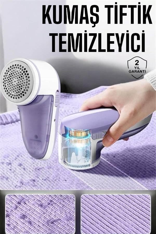 Tiftik Temizleme Makinesi USB Şarjlı Tüy Toplayıcı Kablosuz 2 Tiftik Temizleme Makinesi USB Şarjlı Tüy Toplayıcı Kablosuz - Görsel 2
