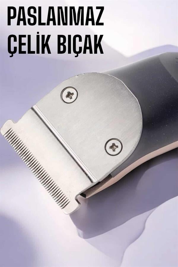 Paslanmaz Çelik Bıçaklı Hassas Çelik Bıçaklı Tıraş Makinesi 1 Paslanmaz Çelik Bıçaklı Hassas Çelik Bıçaklı Tıraş Makinesi