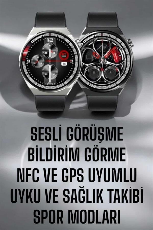 Akıllı Saat GPS VE NFC Özelliği Sesli Görüşme Dokunmstik Ekran 1 Akıllı Saat GPS VE NFC Özelliği Sesli Görüşme Dokunmstik Ekran
