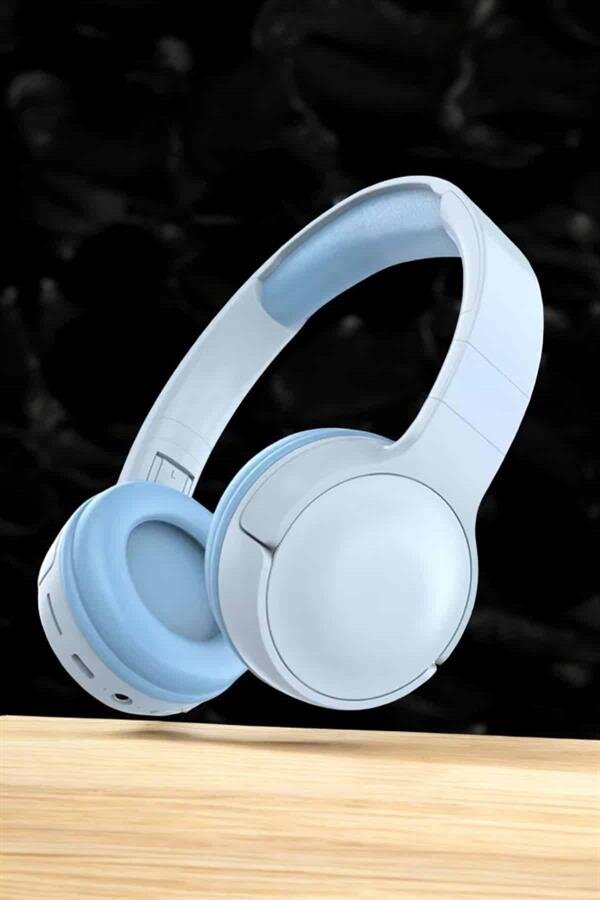 Kablosuz Bluetooth Kulaklık ANC/ENC Destekli Kulak Üstü Yüksek Ses Kaliteli 3 Kablosuz Bluetooth Kulaklık ANC/ENC Destekli Kulak Üstü Yüksek Ses Kaliteli - Görsel 3