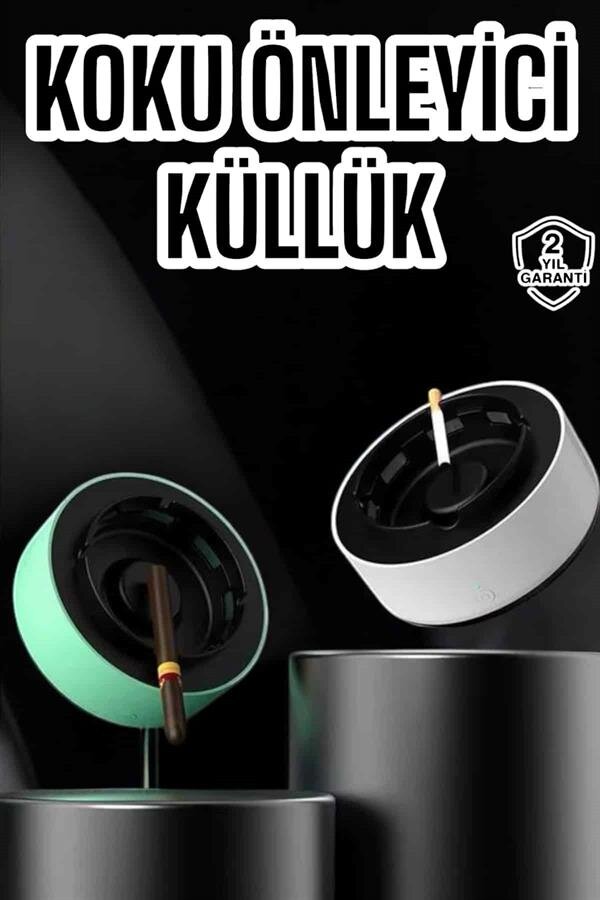 Dumanı Içine Çeken Küllük Kokuyu Hapseden Küllük Akıllı Kokusuz Küllük 2 Dumanı Içine Çeken Küllük Kokuyu Hapseden Küllük Akıllı Kokusuz Küllük - Görsel 2