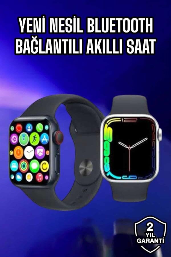Akıllı Saat Amoled Ekran Yeni Nesil Bluetooth Bağlantılı 2 Akıllı Saat Amoled Ekran Yeni Nesil Bluetooth Bağlantılı - Görsel 2