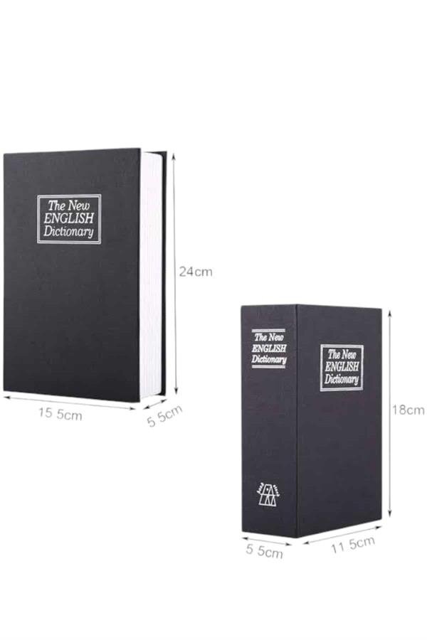 Büyük Boy Anahtarlı Kitap Görünümlü Gizli Kasa Çelik Kasa Altın Kasası 1 Büyük Boy Anahtarlı Kitap Görünümlü Gizli Kasa Çelik Kasa Altın Kasası