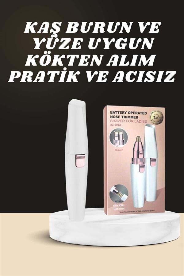 Kulak Burun ve Yüz Epilasyon Aleti ve Yüz Masaj Aleti İkili Cilt Bakım Seti 1 Kulak Burun ve Yüz Epilasyon Aleti ve Yüz Masaj Aleti İkili Cilt Bakım Seti