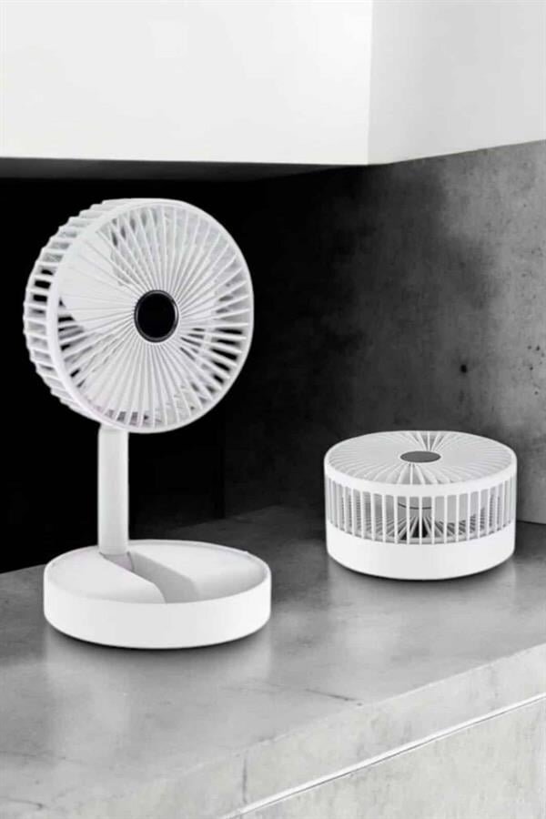 Soğutucu Vantilatör Telefon Standlı Mini Fan 3 Soğutucu Vantilatör Telefon Standlı Mini Fan - Görsel 3