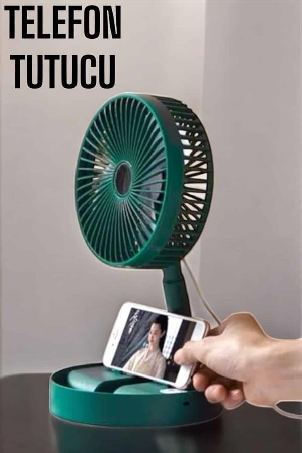 Mini Fan Soğutucu Telefon Tutucu Vantilatör 1 Mini Fan Soğutucu Telefon Tutucu Vantilatör