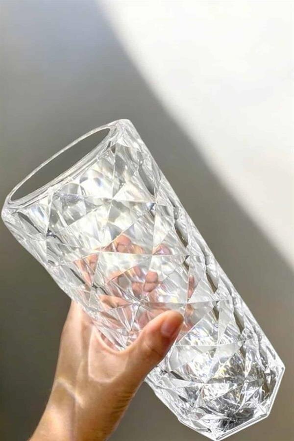Gece Lambası Kristal Lamba Dokunmatik Şarjlı Hediyelik 3 Gece Lambası Kristal Lamba Dokunmatik Şarjlı Hediyelik - Görsel 3