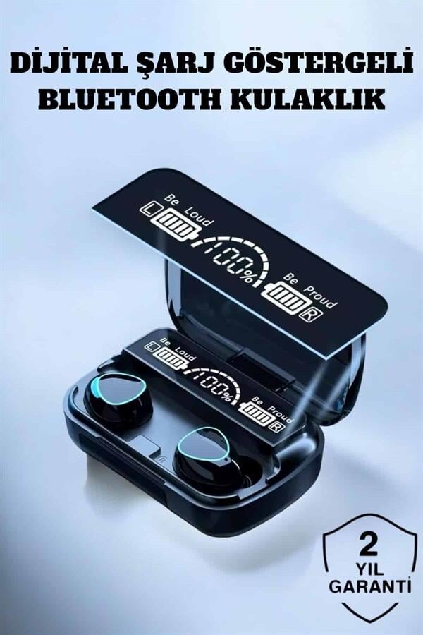 Extra Bass ve HD Ses ile Üstün Bluetooth 5.3 Kablosuz Kulaklık 2 Extra Bass ve HD Ses ile Üstün Bluetooth 5.3 Kablosuz Kulaklık - Görsel 2