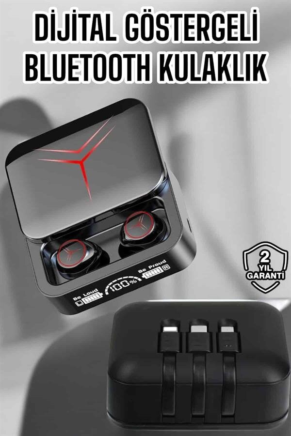 Bluetooth Kulaklık Bluetooth Bağlantılı Powerbankli Yeni Nesil Kulaklık 2 Bluetooth Kulaklık Bluetooth Bağlantılı Powerbankli Yeni Nesil Kulaklık - Görsel 2