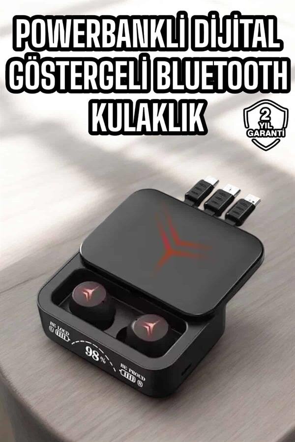Ucuz ve Kaliteli Bluetooth Kulaklık TWS Çoklu Şarj Girişi Yüksek Ses Kaliteli 2 Ucuz ve Kaliteli Bluetooth Kulaklık TWS Çoklu Şarj Girişi Yüksek Ses Kaliteli - Görsel 2