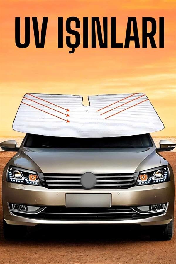 Oto Güneşlik Tüm Araç Tiplerine Uygun Isı Önleyici 4 Oto Güneşlik Tüm Araç Tiplerine Uygun Isı Önleyici - Görsel 4