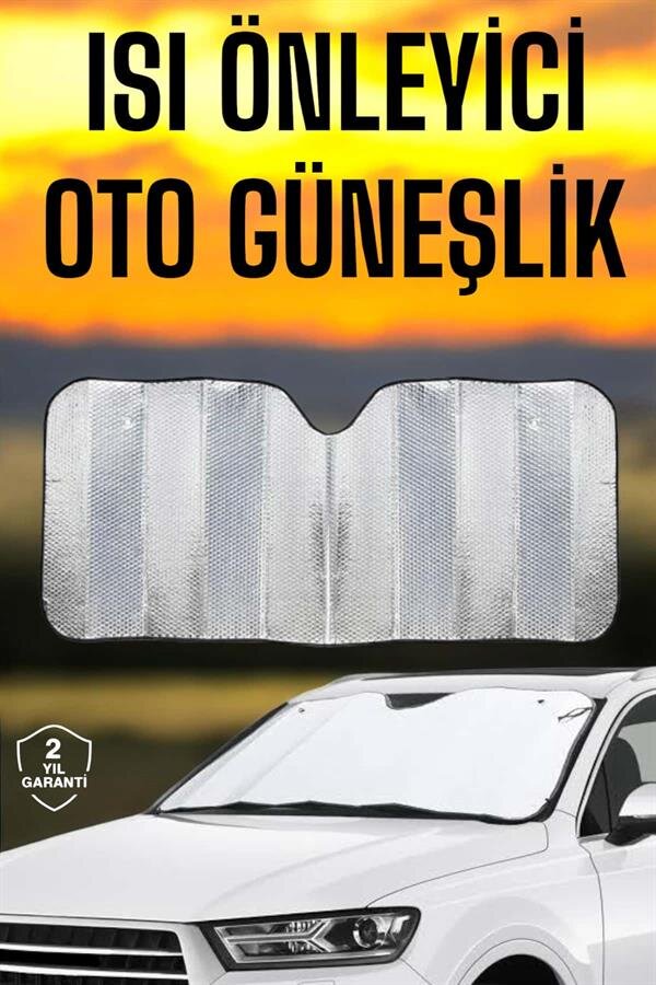 Oto Güneşlik Isı Önleyici Tüm Araçlara Uyumlu UV Işınlarına Karşı 2 Oto Güneşlik Isı Önleyici Tüm Araçlara Uyumlu UV Işınlarına Karşı - Görsel 2
