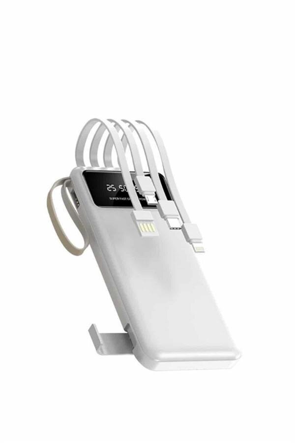 Powerbank Şarj Cihazı 4 Çıkışlı 20.000 MAH Powerbank Taşınabilir Çoklu Giriş 1 Powerbank Şarj Cihazı 4 Çıkışlı 20.000 MAH Powerbank Taşınabilir Çoklu Giriş