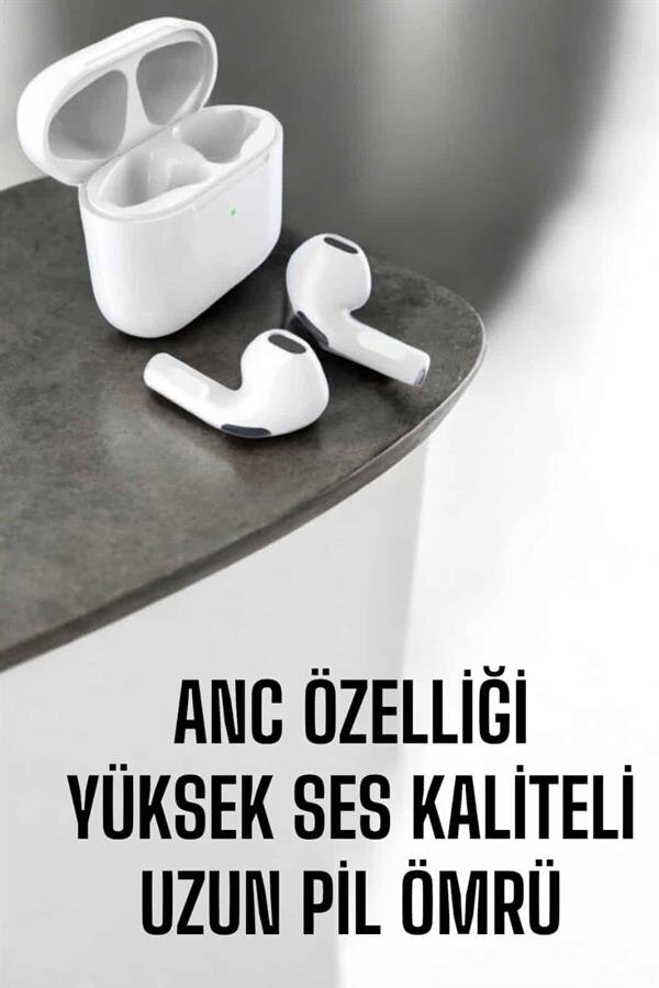 Yeni Nesil Pro Bluetooth Kulaklık Uzun Pil Ömrü Beyaz 1 Yeni Nesil Pro Bluetooth Kulaklık Uzun Pil Ömrü Beyaz
