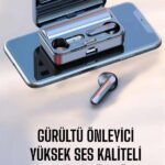 Telefon Standlı Bluetooth Kulaklık Aynalı Yüksek Ses Kaliteli