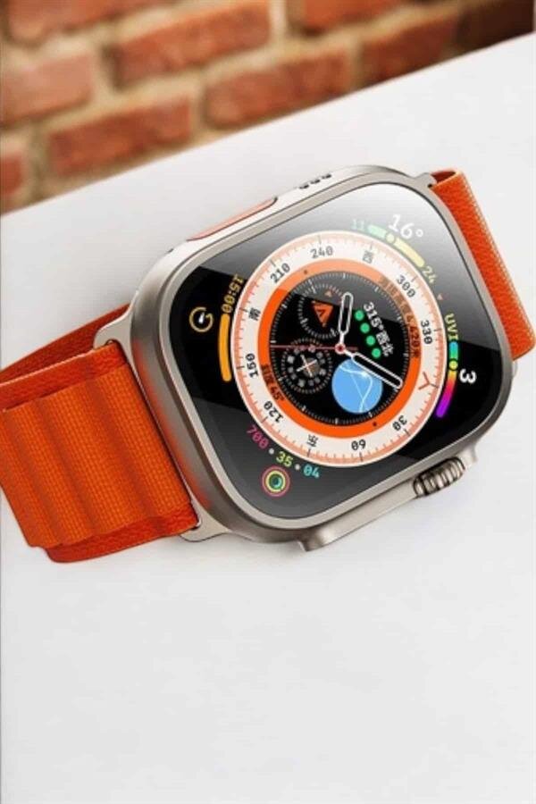 Bluetooth Bağlantılı 49MM Dokunmatik Akıllı Saat Sağlık ve Spor Takip Özellikli 3 Bluetooth Bağlantılı 49MM Dokunmatik Akıllı Saat Sağlık ve Spor Takip Özellikli - Görsel 3
