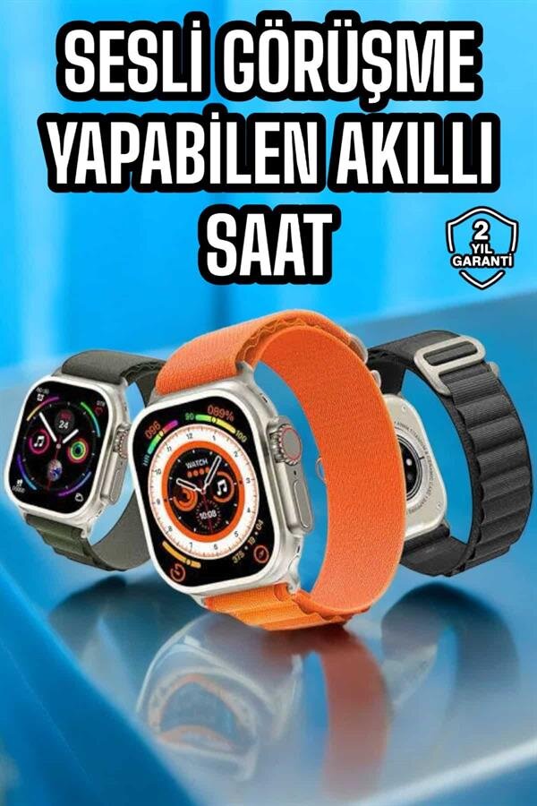 Yeni Nesil Akıllı Saat Nabız Ölçer Sağlık Ölçer ve Kalori Ölçer Uyku Takibi NFC Özelliği 2 Yeni Nesil Akıllı Saat Nabız Ölçer Sağlık Ölçer ve Kalori Ölçer Uyku Takibi NFC Özelliği - Görsel 2