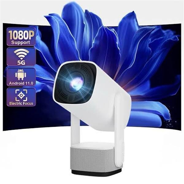 Akıllı Projeksiyon Powerbankli Taşınabilir Sinema Projektörü 4k HD Kaliteli 4 Akıllı Projeksiyon Powerbankli Taşınabilir Sinema Projektörü 4k HD Kaliteli - Görsel 4