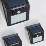 Güneş Enerjili Bahçe Lambası Solar Gece Aydınlatma Sensörlü Lamba