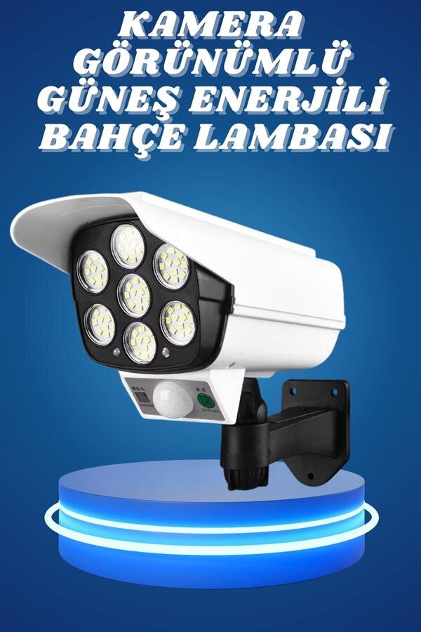 Bahçe Aydınlatması Hareket Sensörlü Led Aydınlatma Kamera Görünümlü 2 Bahçe Aydınlatması Hareket Sensörlü Led Aydınlatma Kamera Görünümlü - Görsel 2
