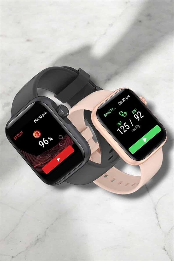Akıllı Saat Adım Sayar, Kalp Atışı İzleme Dokunmatik Bluetooth Bağlantılı 3 Akıllı Saat Adım Sayar, Kalp Atışı İzleme Dokunmatik Bluetooth Bağlantılı - Görsel 3