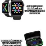 Ucuz ve Kaliteli Kulaklıklı Saat Seti Bluetooth Bağlantılı Akıllı Saat ve Kulaklık