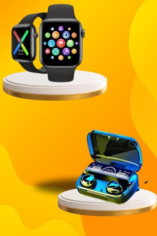 Kaliteli Akıllı Saat ve Kaliteli Bluetooth Kulaklık ANC Özelliği Uzun Pil Ömrü 3 Kaliteli Akıllı Saat ve Kaliteli Bluetooth Kulaklık ANC Özelliği Uzun Pil Ömrü - Görsel 3