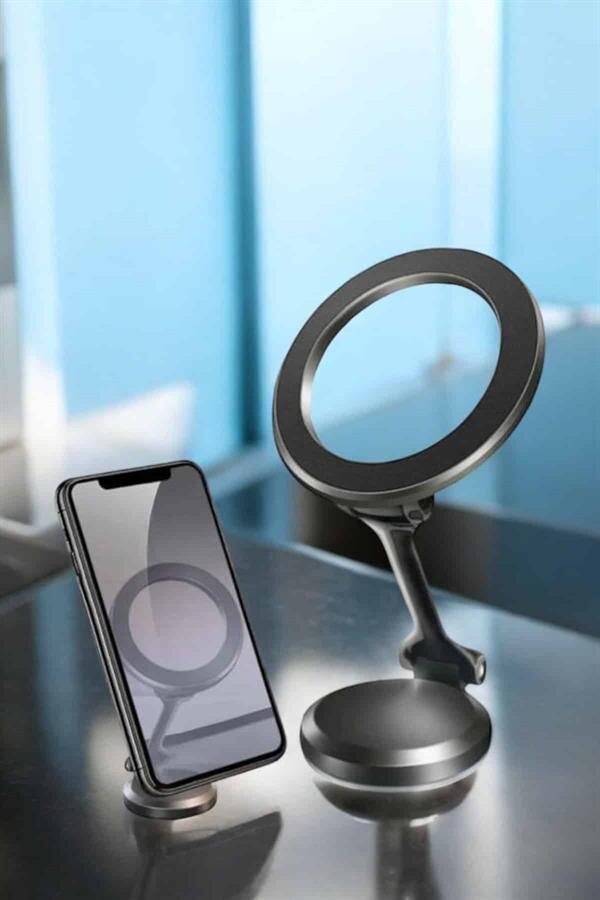 Araç İçi Telefon Tutacağı Manyetik Tasarım Ayarlanabilir 1 Araç İçi Telefon Tutacağı Manyetik Tasarım Ayarlanabilir