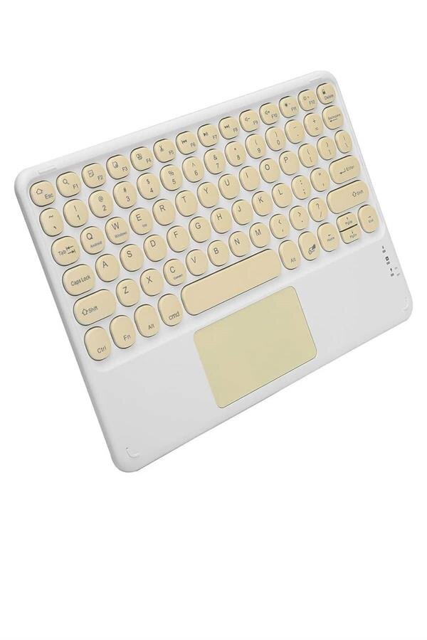 Touchpad Uyumlu Bluetooth Klavye Slim Kablosuz Wifi Q Klavye 1 Touchpad Uyumlu Bluetooth Klavye Slim Kablosuz Wifi Q Klavye