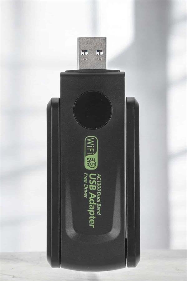 Dual Band Wifi Alıcı Adaptör USB 3.0 Destekli 3 Dual Band Wifi Alıcı Adaptör USB 3.0 Destekli - Görsel 3