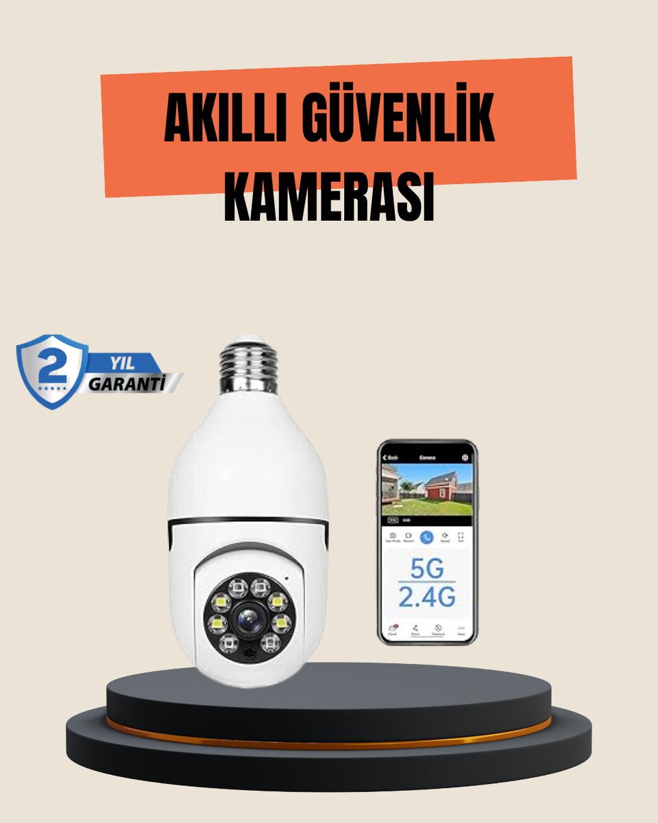 Mobil Uygulama Kontrollü Akıllı Güvenlik Kamerası 1 Mobil Uygulama Kontrollü Akıllı Güvenlik Kamerası